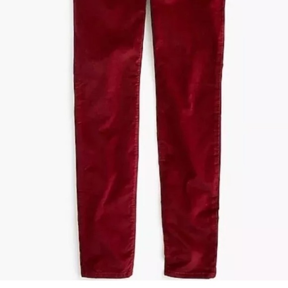 𝐉.𝐂𝐑𝐄𝐖 Velvet Skinny Jeans - Picture 7 of 9